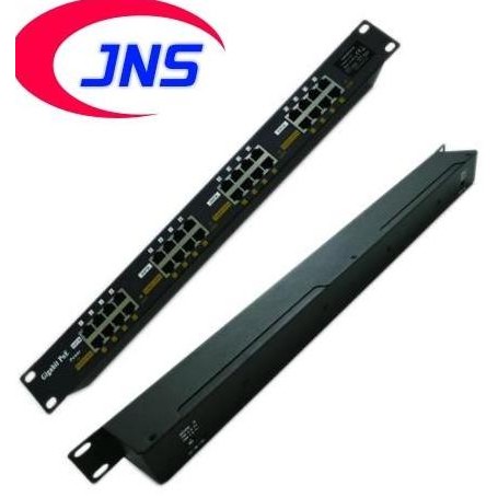 Poe Injector 16 Port Gigabit Rackmount New Stok