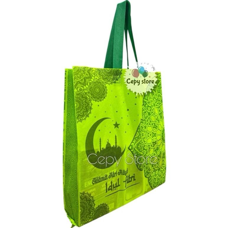 

Fue-K5X20 (Isi 12)Tas Souvenir Goodie Bag Kantong Idul Fitri Lebaran Ramadhan L Gfd-12