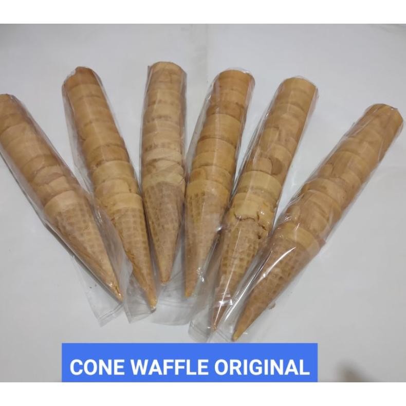 

5 Pack( 50 Pcs) Cone Cornello Waffle Original