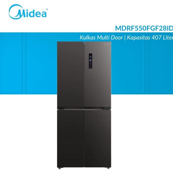 Kulkas Midea Multidor 4 pintu Inverter MF550FGF28ID