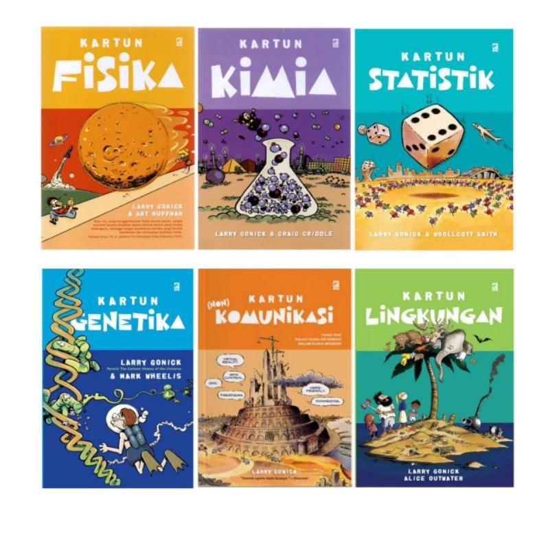 JH8 Buku Kartun Fisika  Kartun Kimia Statistik Genetika Non Komunikasi Lingkungan Kalkulus Biology A