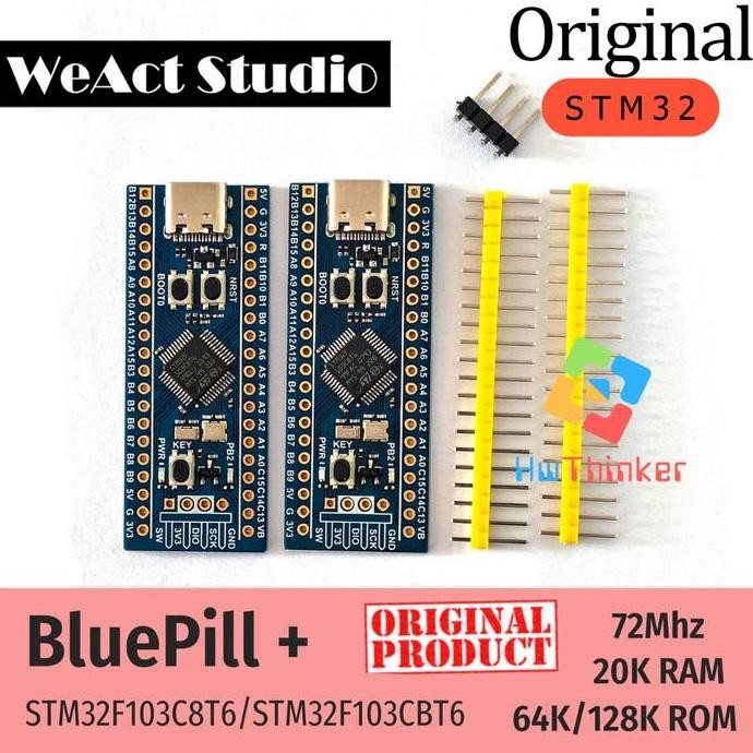 JH8 WeAct Studio BluePill+ BluePill Plus STM32F103C8T6 STM32F103CBT6 STM32