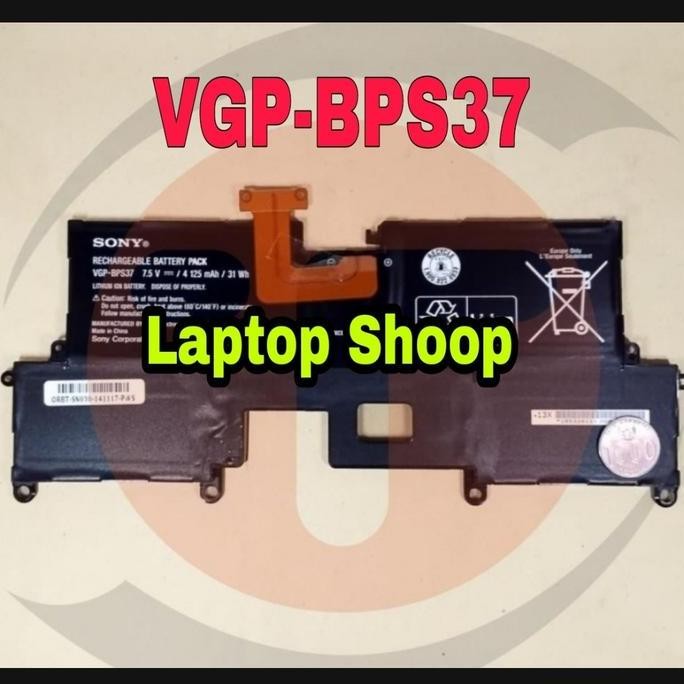 Baterai Laptop Sony Svp112A1Cw Pro 11 Vgp-Bps37 Svp1121 Original New Stok
