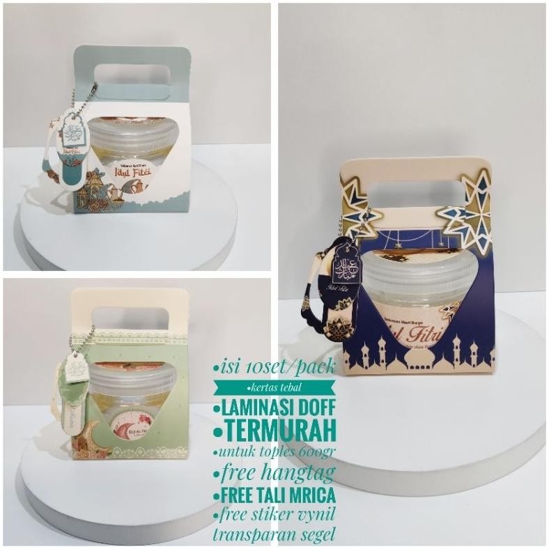 

GTU-712 ede-78 10 Set Box Hampers Tabung 400gr Kue Kering Lebaran Idul Fitri Termurah Viral Sale