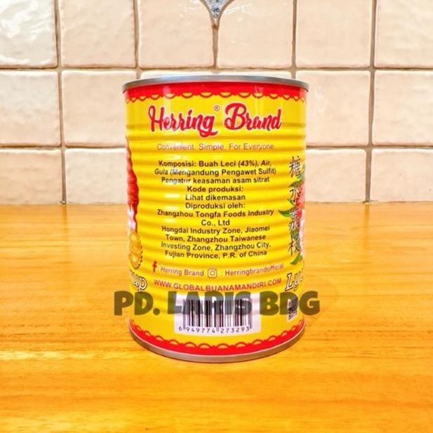 

dw-45 df-7 Lychee HERRING BRAND / SU BRAND 565GR (Buah Leci Kaleng / Canned Lychees in Syrup) Viral Sale