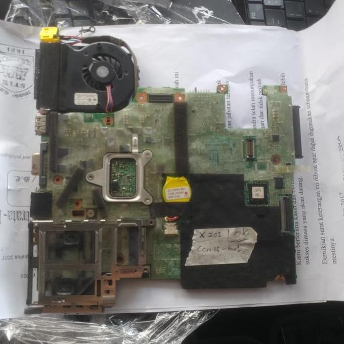 Motherboard Lenovo X201 Core I3 New Stok