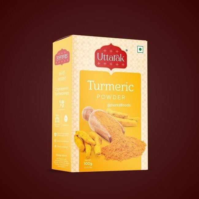 

] Turmeric Powder Uttarak / Haldi Manjal Curcuma / Kunyit Bubuk Murni Kurkum
