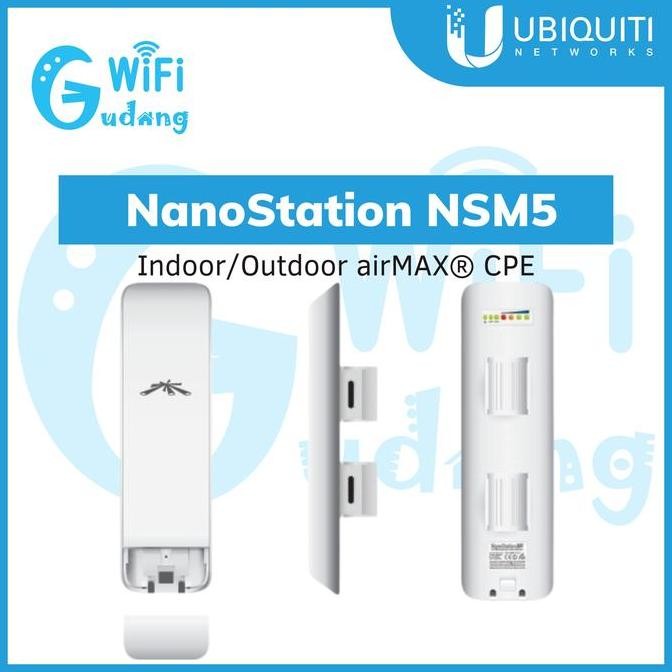 Ubiquiti Nsm5 5 Ghz Nano Mimo, Airmax New Stok