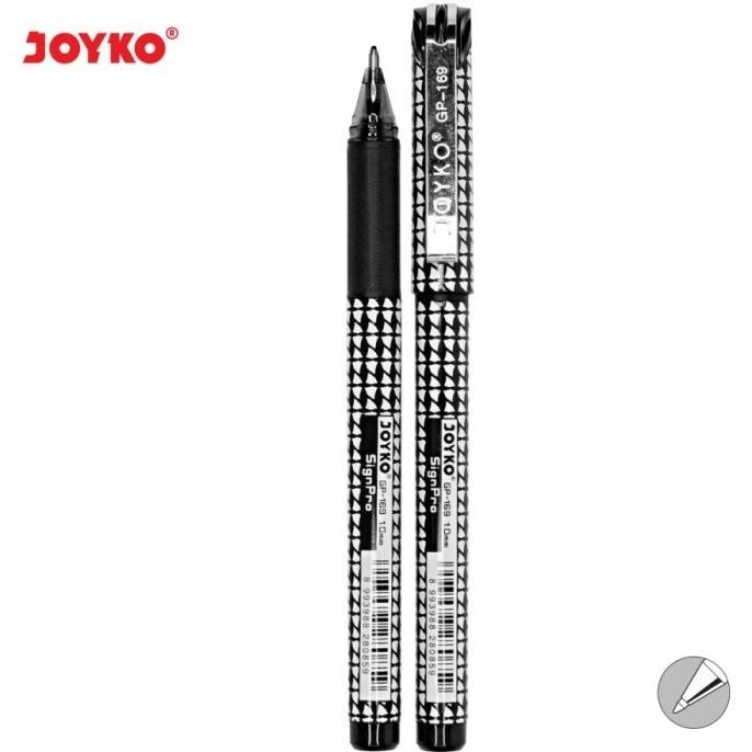 

Produk Baru!! Gel Pen Pulpen Pena Jel Joyko GP-169 Sign Pro 1.0 mm 1Pack / 12Pcs