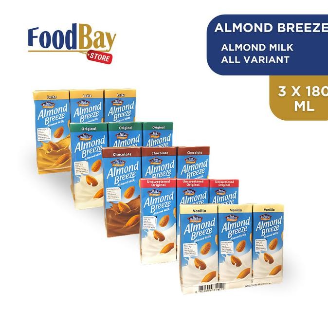 

blue diamond - almond milk 180ml / susu almond breeze (3x180ml) termurah