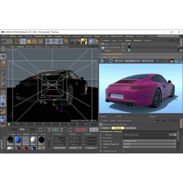 Thea Render Plugins Cinema 4D Work