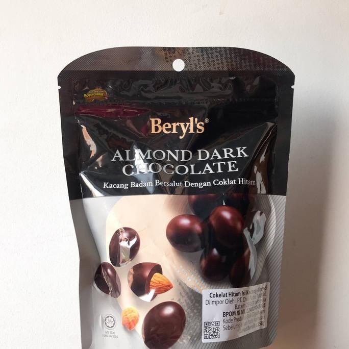 

coklat beryls almond/raisin/assorted 250gr termurah