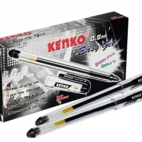 

Produk Baru!! PEN KENKO EASY GEL / PULPEN KENKO EASY GEL HITAM 0,5mm