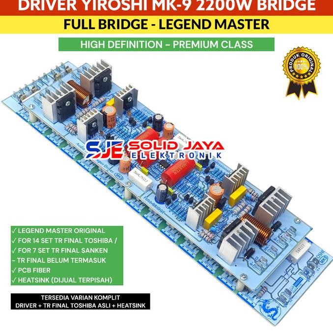 Kit Power Yiroshi MK-9 MK9 Super Driver 2200W Terlaris