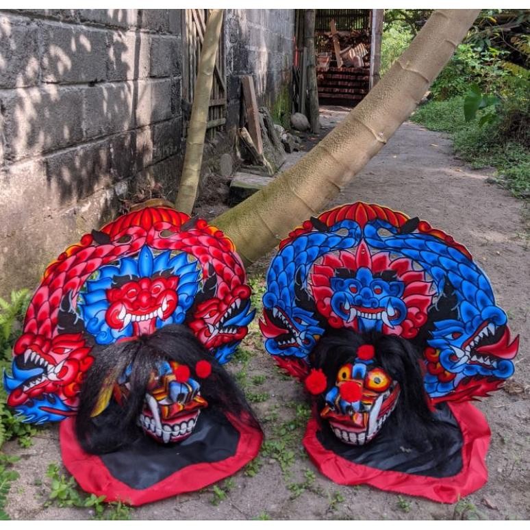 Mainan Tradisional Barongan Telon|Barongan Devil|Barongan Anak|Barongan Dewasa|Barongan Kayu|Baronga