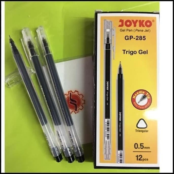 

Produk Baru!! Ball Pen Pulpen Pena Gel Joyko Trigo Gel Gp-285 GP285 Bolpen MURAH