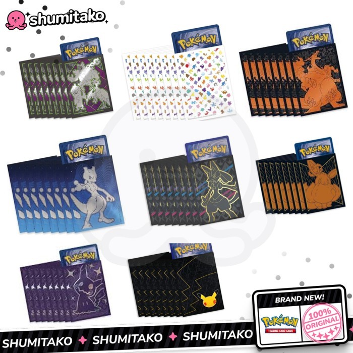 Pokemon TCG Accessories Card Sleeves from ETB (Original)