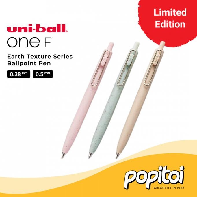 

Produk Baru!! Uniball ONE F Texture Color Gel Pen Uni Ball Pulpen Warna