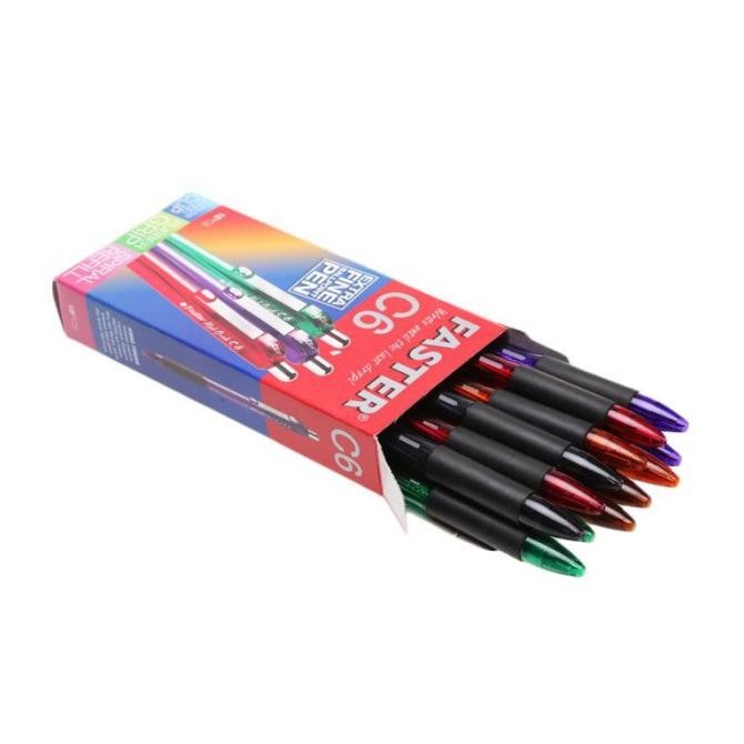 

Ball Pen Pulpen Pena Faster Cetek C6 C-6 C 6 Bolpen Murah Stok Terbatas
