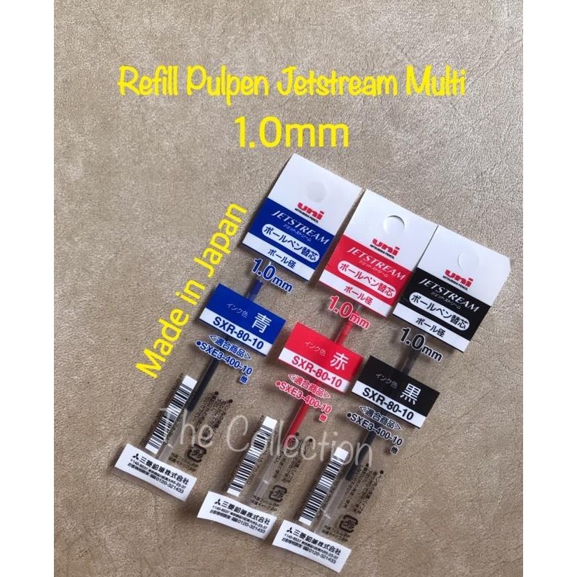 

Produk Baru!! ATK589UN REFILL 1.0 mm Jetstream Multi Pulpen Mitsubishi Isi Ulang 1,0