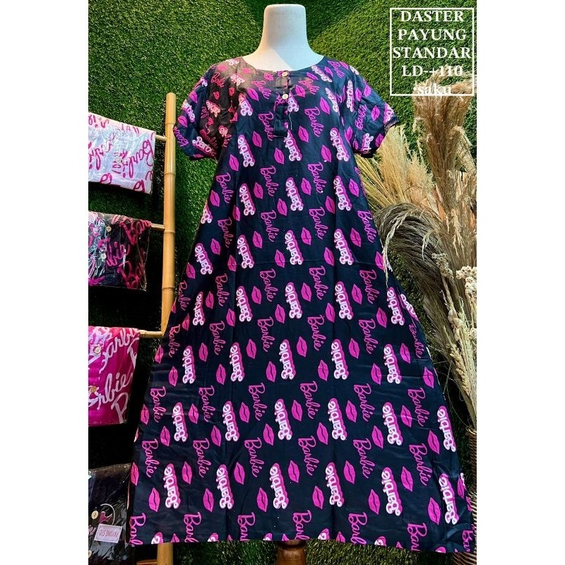 Coba Daster Payung Ld 110 Cm Motif Barbie // Daster Rayon Solo Termurah Sxk