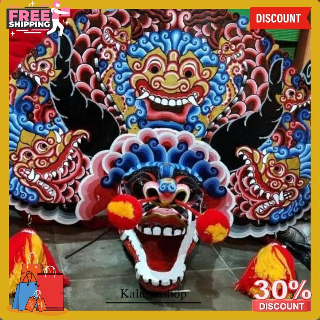 

Bisa Cod Cuci Gudang Barongan Rampak Telon Jamang Cat Air Brush Bonus Kemul Panjang Dan Pentul Tinggal Pakai Ukuran Anak Promo Barongan Plipit Romo Mainan Anak Barongan Anak Sd Brongan Plipit Premium / Barongan Spon Caplok Kain Panjang / Barongan Ponorogo