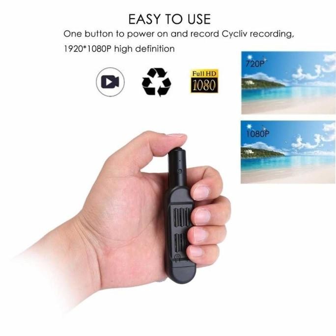 

Produk Baru!! Spy Camera HD 1080P Kamera Pengintai Pulpen Clip Kantong Baju Spycam Pen - T189