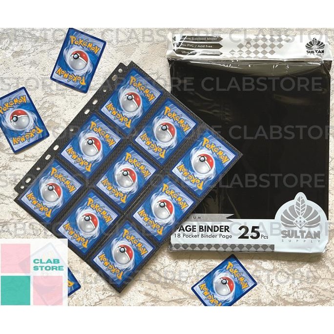 sale sultan a4 page binder 18p sideload binder page premium sleeve binder