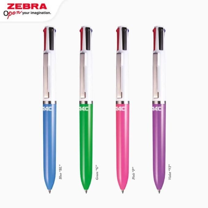 

Produk Baru!! [ PACK ] Pulpen Warna Warni Multi Color - Zebra A4C 4 Warna MURAH!