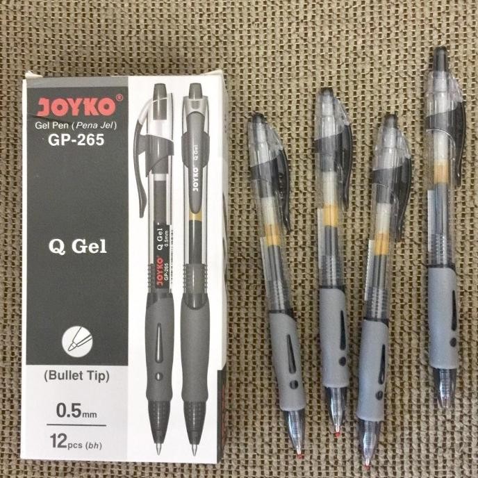 

Produk Baru!! JOYKO - Pulpen Gel GP-265 Q-Gel 0.5mm (1 Lusin / 12 Pcs)