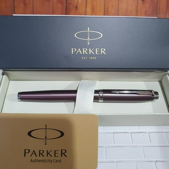 

Produk Baru!! Pulpen Parker IM New Light Purple Klip Silver Free Grafir