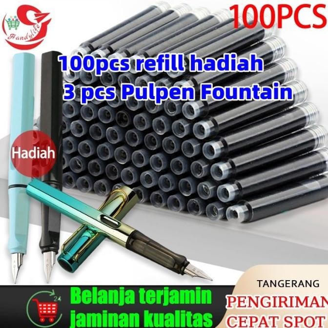 

Produk Baru!! Pulpen Fountain Tinta Isi Ulang Pengganti/fountain pen Refill