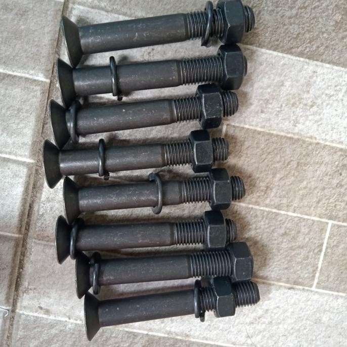 Tersedia baut mur verseng L m16 x 120 + ring per