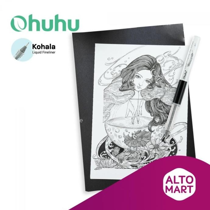 

Produk Baru!! Ohuhu Kohala Fineliner Drawing Pens 9 pcs Pulpen Gambar
