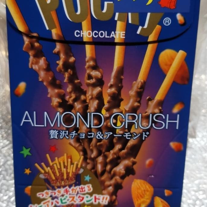 

glico pocky almond crush 65 gr biskuit stik termurah