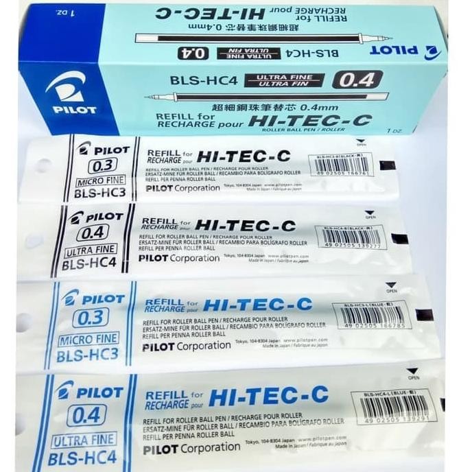 

Produk Baru!! Refill pulpen pilot HiTEC lanncipp 0.4