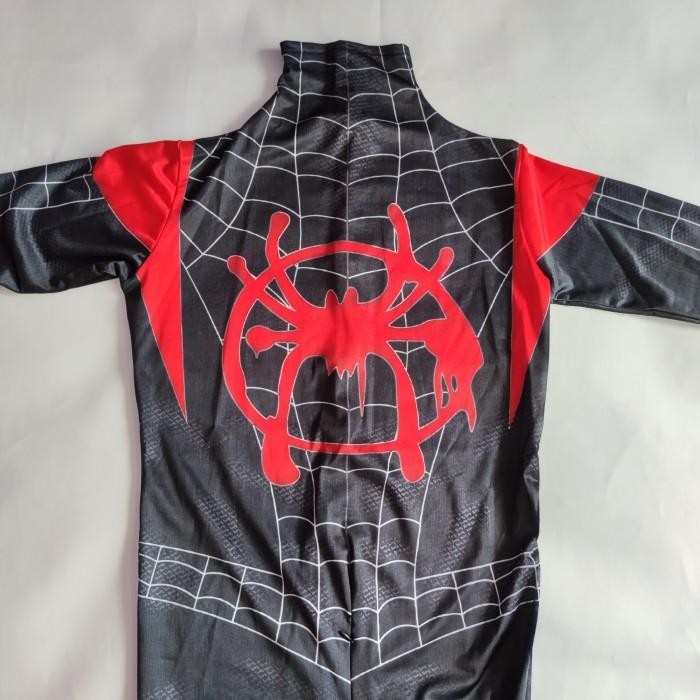 New 100% Originalll Kostum Spiderman Dewasa Import Miles Morales Baju Cosplay Spider Anak Termurah B