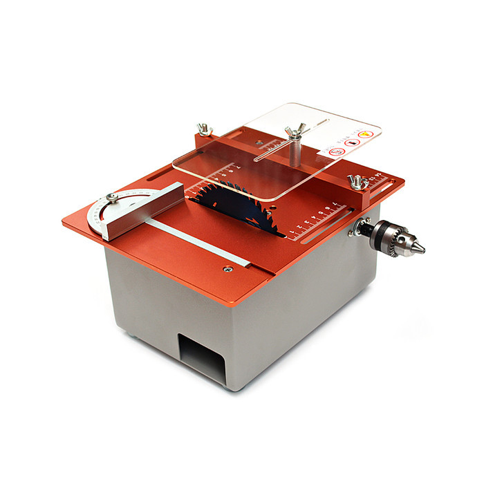 MULTIFUNCTIONAL MINI TABLE SAW HOUSEHOLD TABLE SAW SMALL WOODWORKING CHAINSAW DIY PRECISION CUTTING 