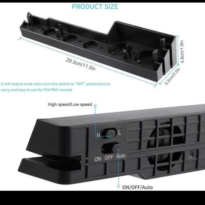 PS4 Pro Intelligent Cooling Fan For PS4 Pro Original Dobe/Kipas PS4
