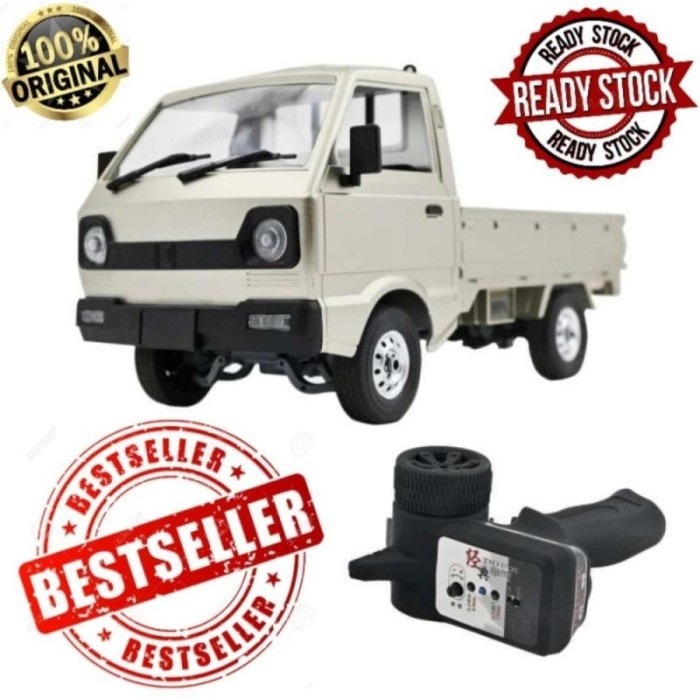 Murah WPL D12 RC CAR D-12 RC Suzuki Carry Pick Up Cargo 1/10 2.4G 4WD RTR Non COD