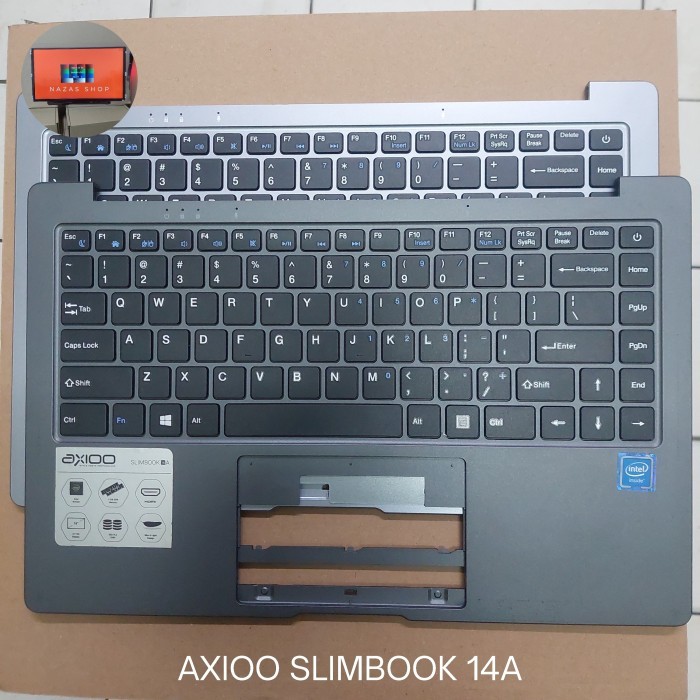Langsung diprses@ KEYBOARD LAPTOP AXIOO SLIMBOOK 14A WITH FRAME