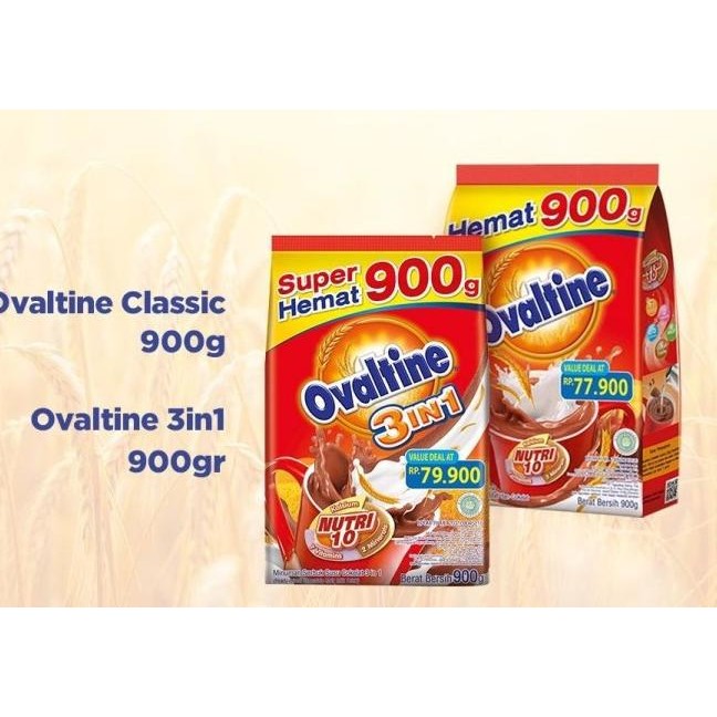 

Ovaltine 3In1 900Gramovaltine Coelat 900Grovaltine 900Uu Bubu