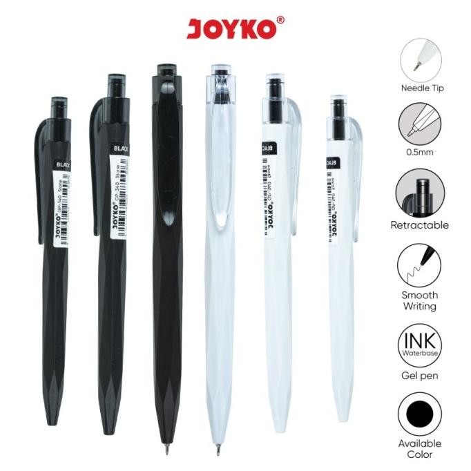 

Produk Baru!! Gel Pen Pulpen Pena Jel JOYKO GP-340 Stone 0.5 mm