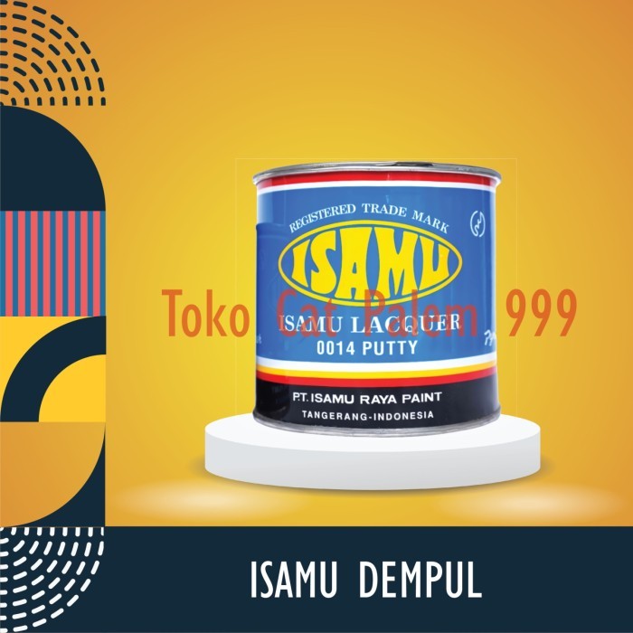 TERBARU ISAMU DEMPUL 1 KG / ISAMU LACQUER 1 KG / DEMPUL HALUS / DEMPUL MOBIL
