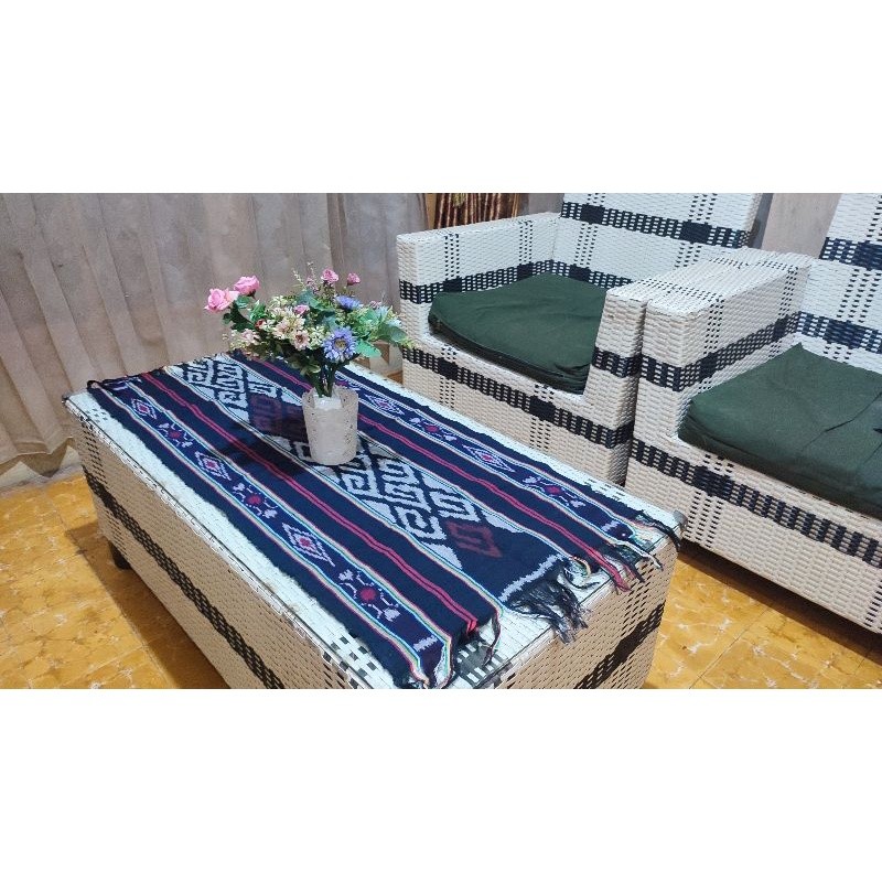 Taplak Meja Tenun Decor Bohemian