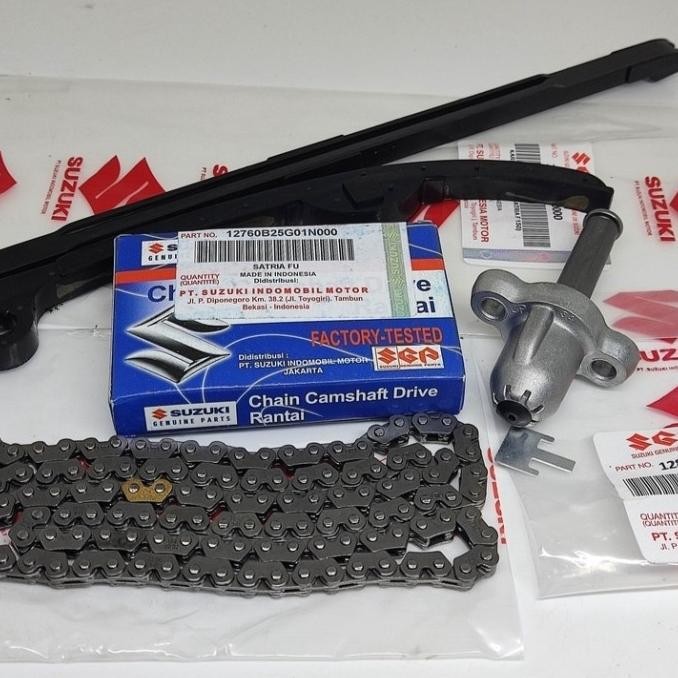 Rantai Rante Keteng Satria Fu Karbu Tonjokan Keteng Lidah Tensioner Original