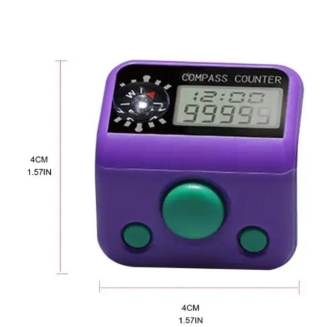 Terbaru Tasbih Digital Dengan Kompas Arah Sholat Dan Jam Best Seller