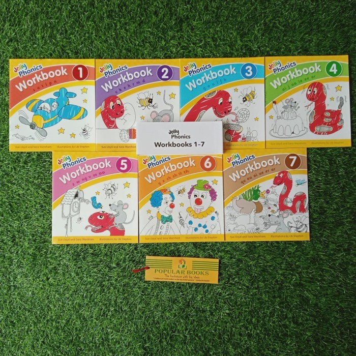 

TERBARU Jolly Phonics Workbook 1-7 (Set)