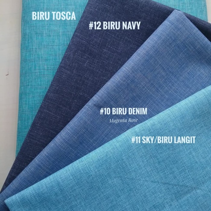 

kanvas jepang ciffon denim biru 50x140 cm