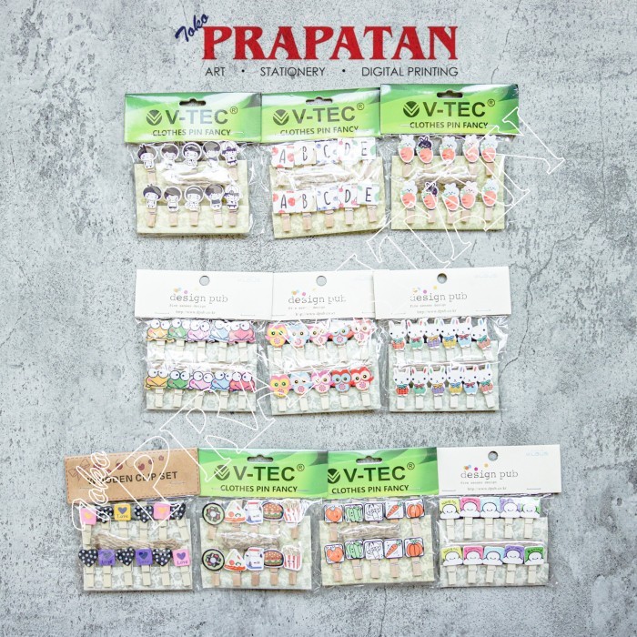 

Jepitan Foto Kayu Tumbler / Wooden Clip / Photo Clip